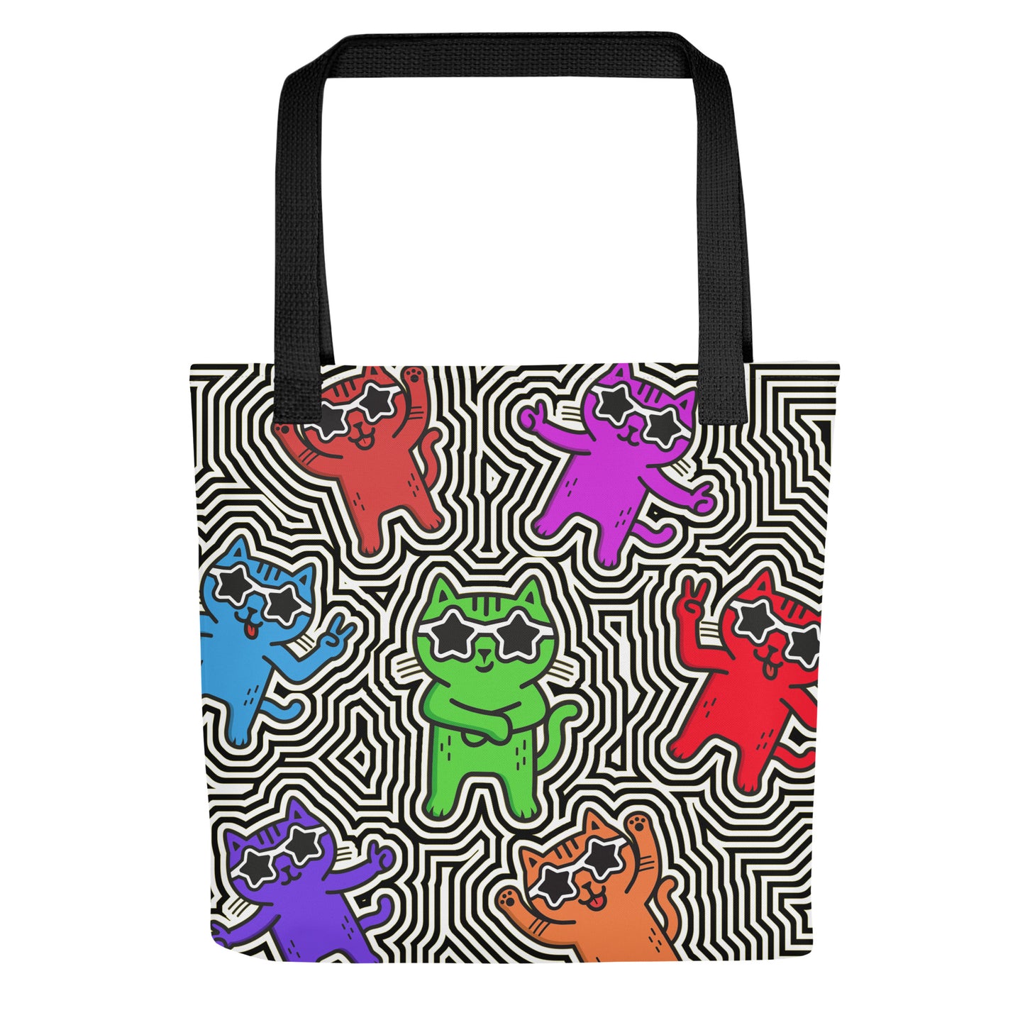 Yass Cats - White - Tote bag