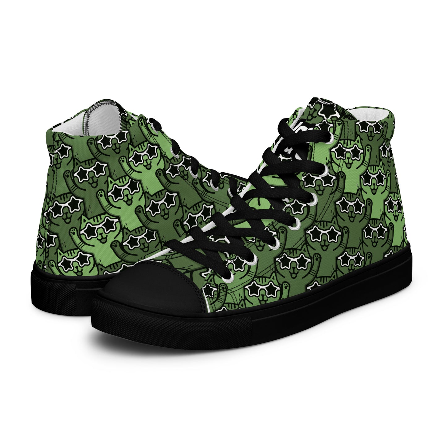 Yass Cats - CAMOUFLAGE CAT - Men’s high top skater shoes