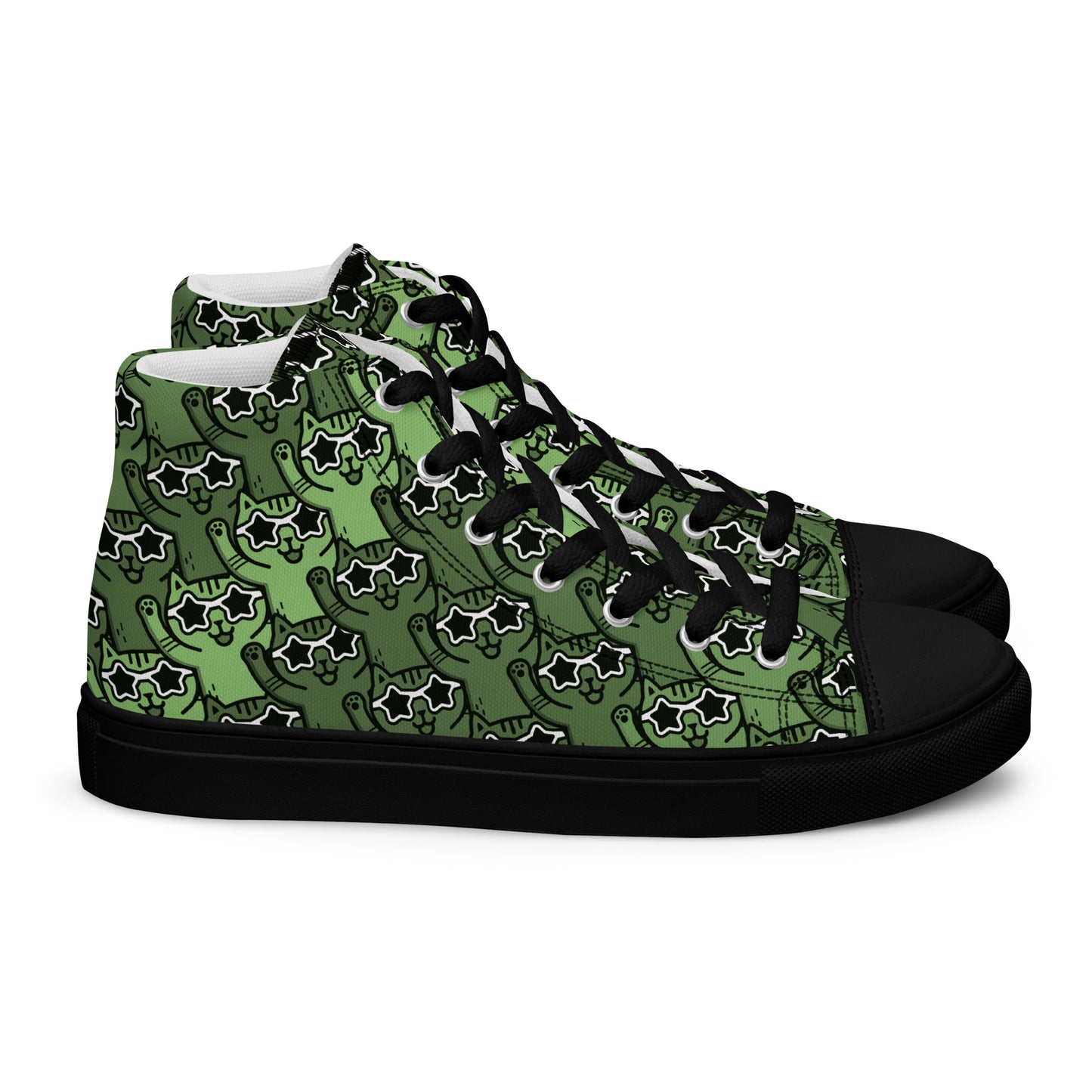 Yass Cats - CAMOUFLAGE CAT - Men’s high top skater shoes