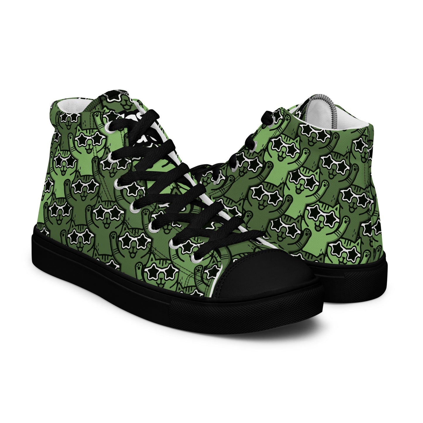 Yass Cats - CAMOUFLAGE CAT - Men’s high top skater shoes