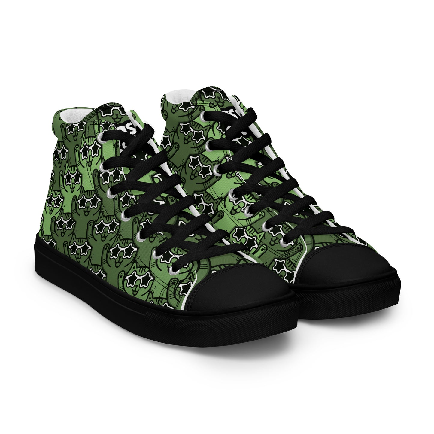 Yass Cats - CAMOUFLAGE CAT - Men’s high top skater shoes