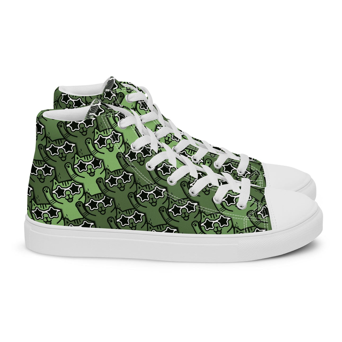 Yass Cats - CAMOUFLAGE CAT - Men’s high top skater shoes