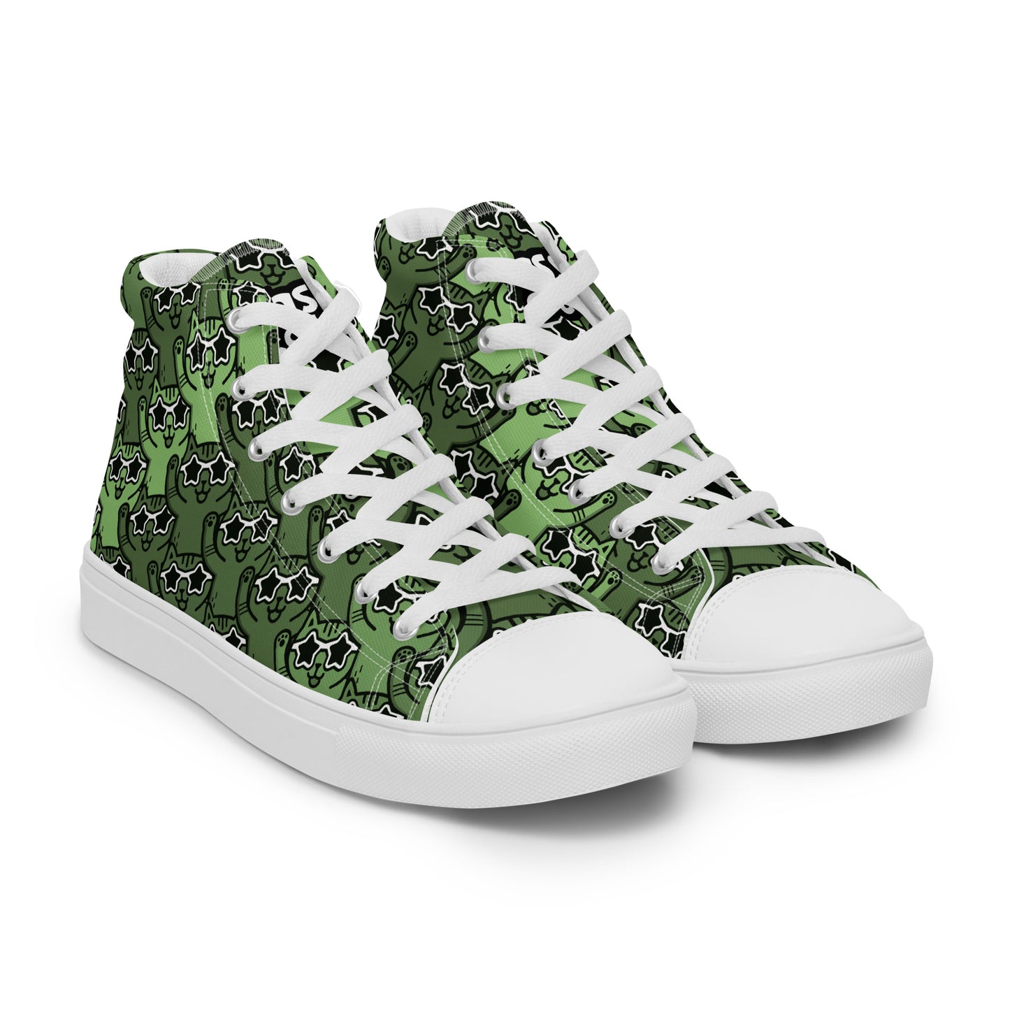 Yass Cats - CAMOUFLAGE CAT - Men’s high top skater shoes