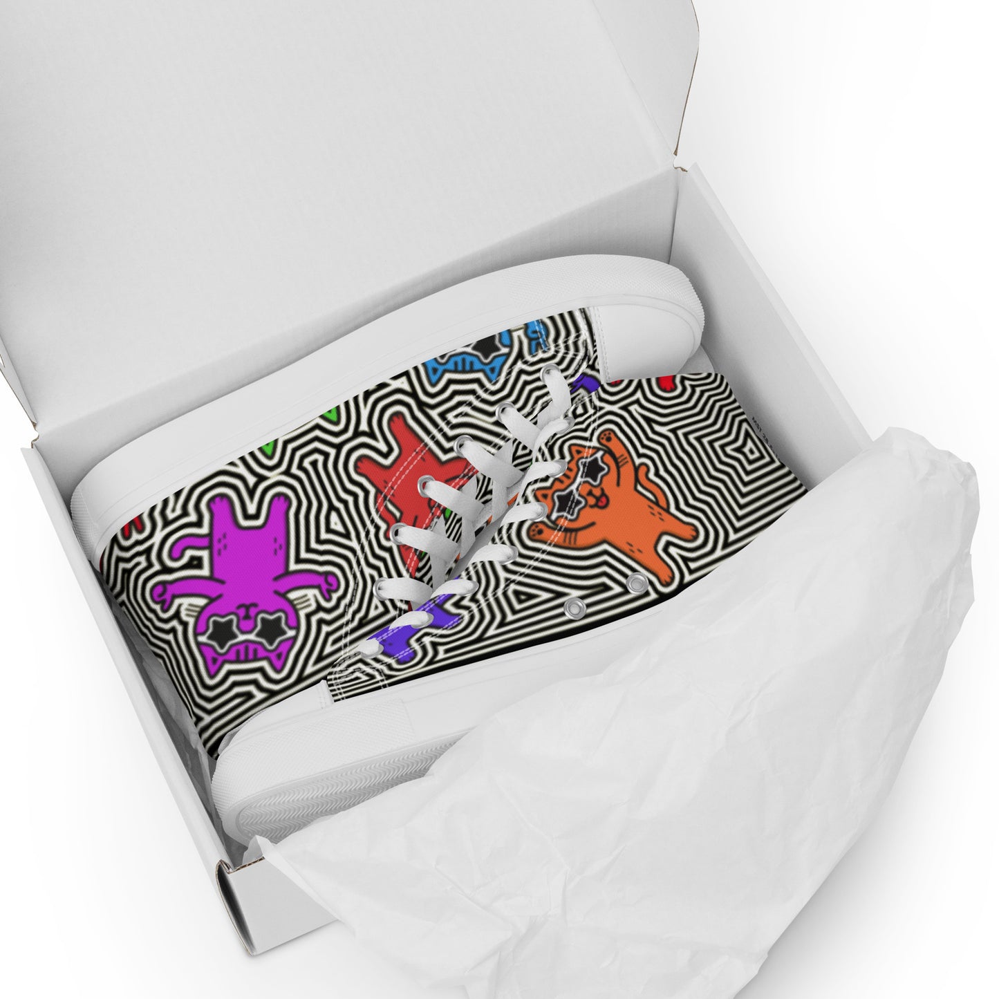 Yass Cats - Special Edition - Women’s high top skater shoes