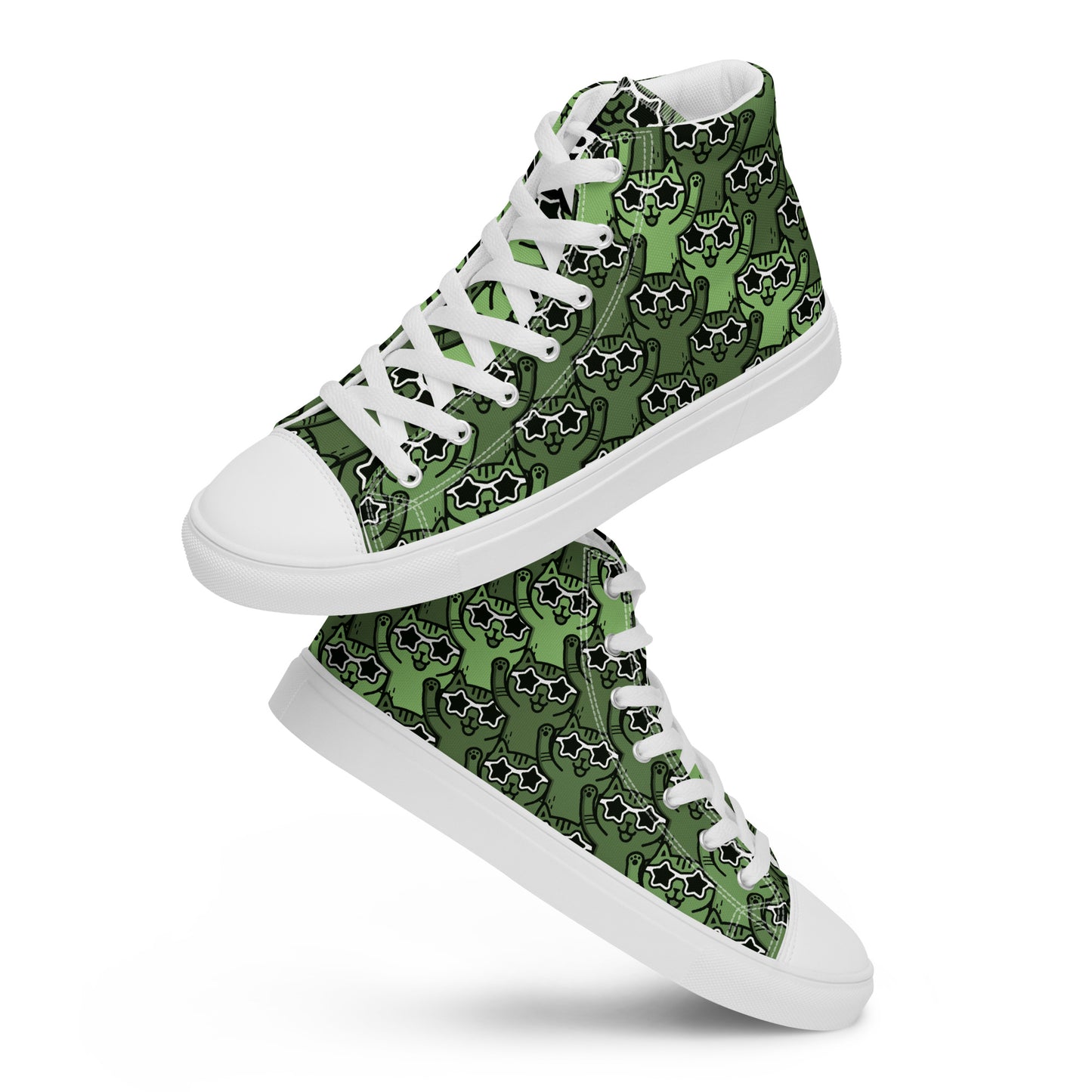 YASS CATS - CAMOU-KITTY - Women’s high top skater sneakers