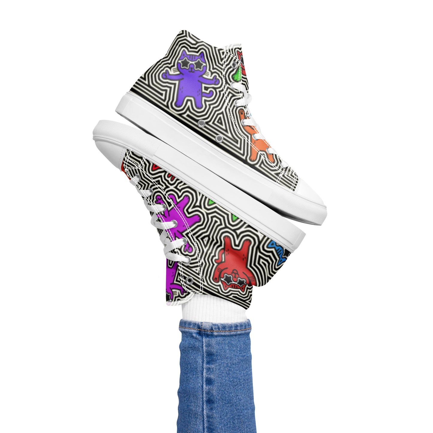 Yass Cats - Special Edition - Women’s high top skater shoes