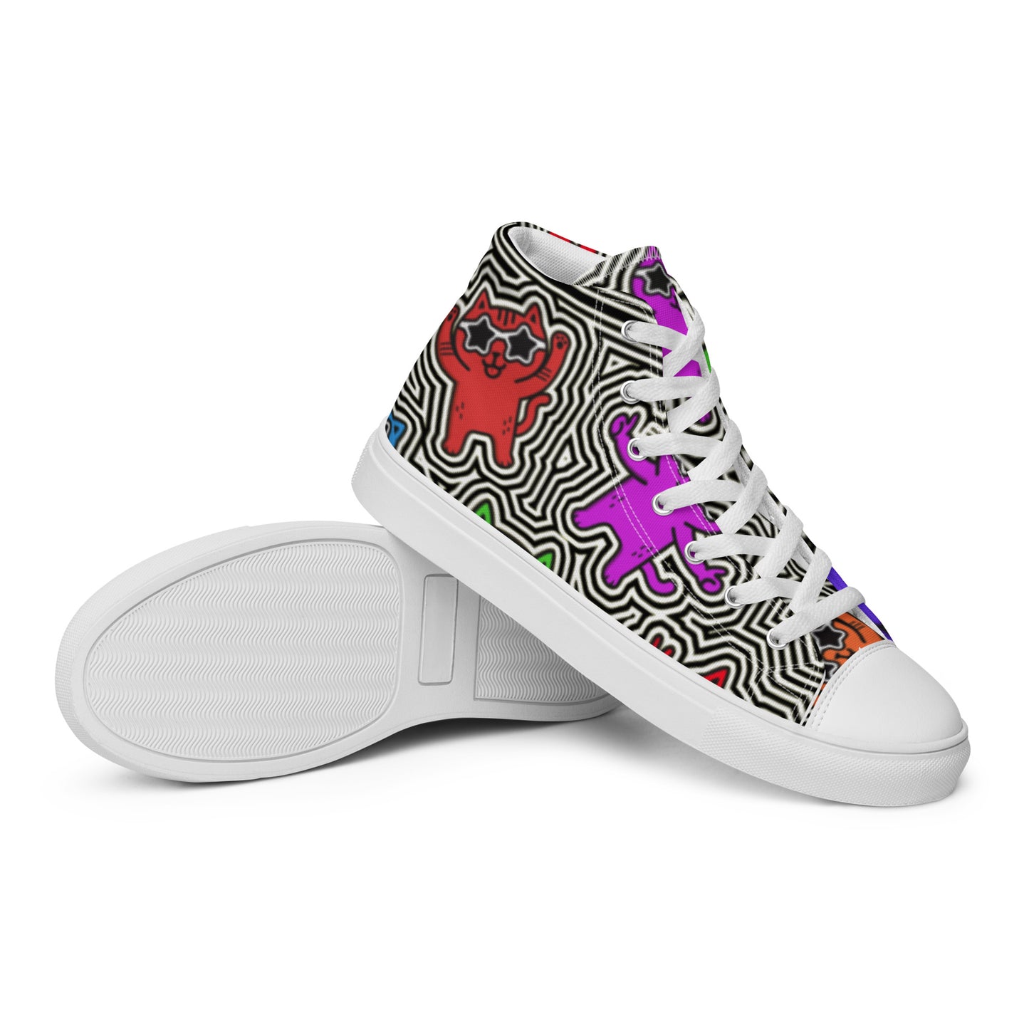 Yass Cats - Special Edition - Women’s high top skater shoes