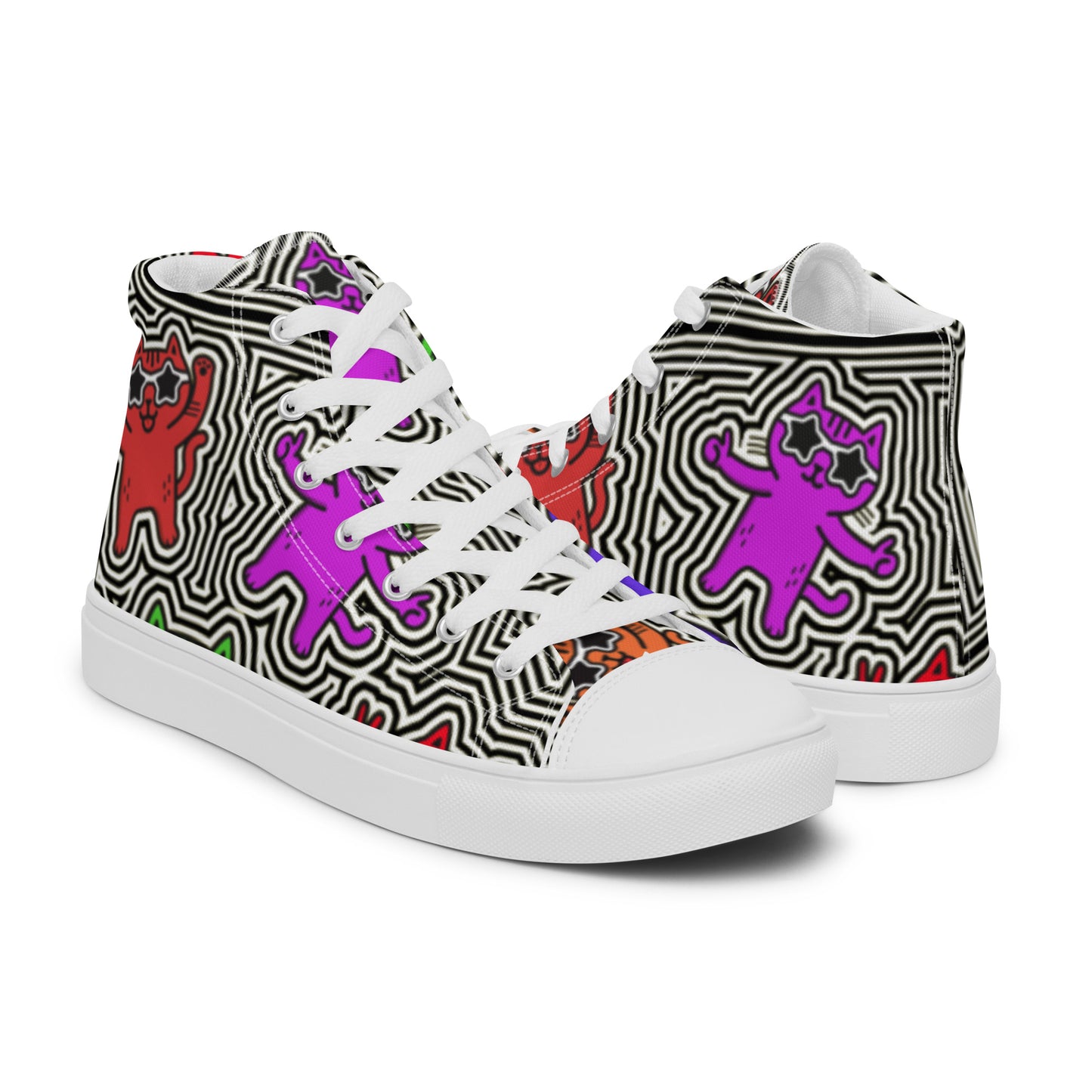 Yass Cats - Special Edition - Women’s high top skater shoes